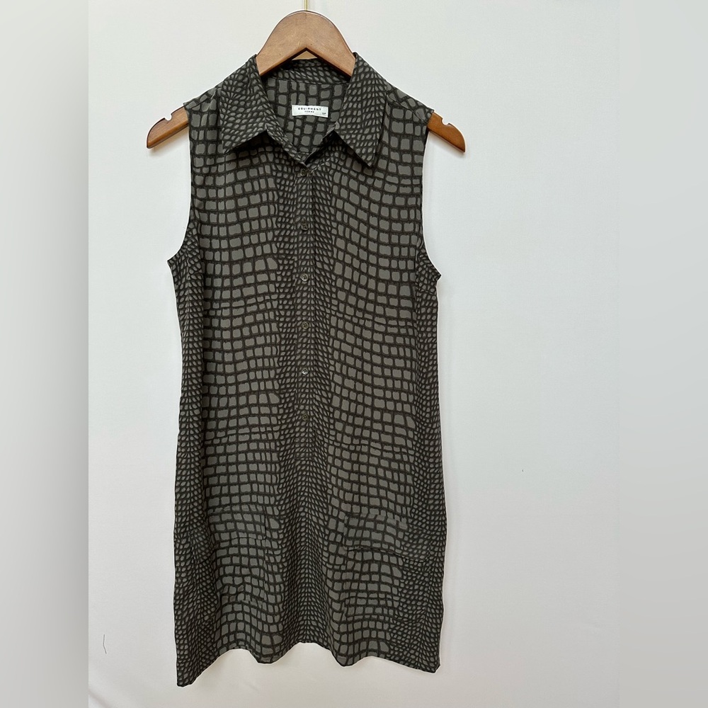 Equipment Sleeveless Silk Top